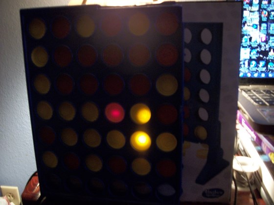 Electronic Projects: Connect 4 Binary Clock